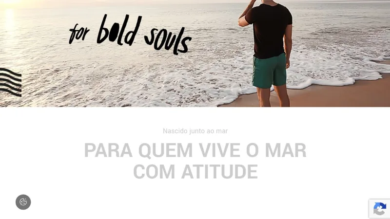 Preview of the official Bravura Nazaré website